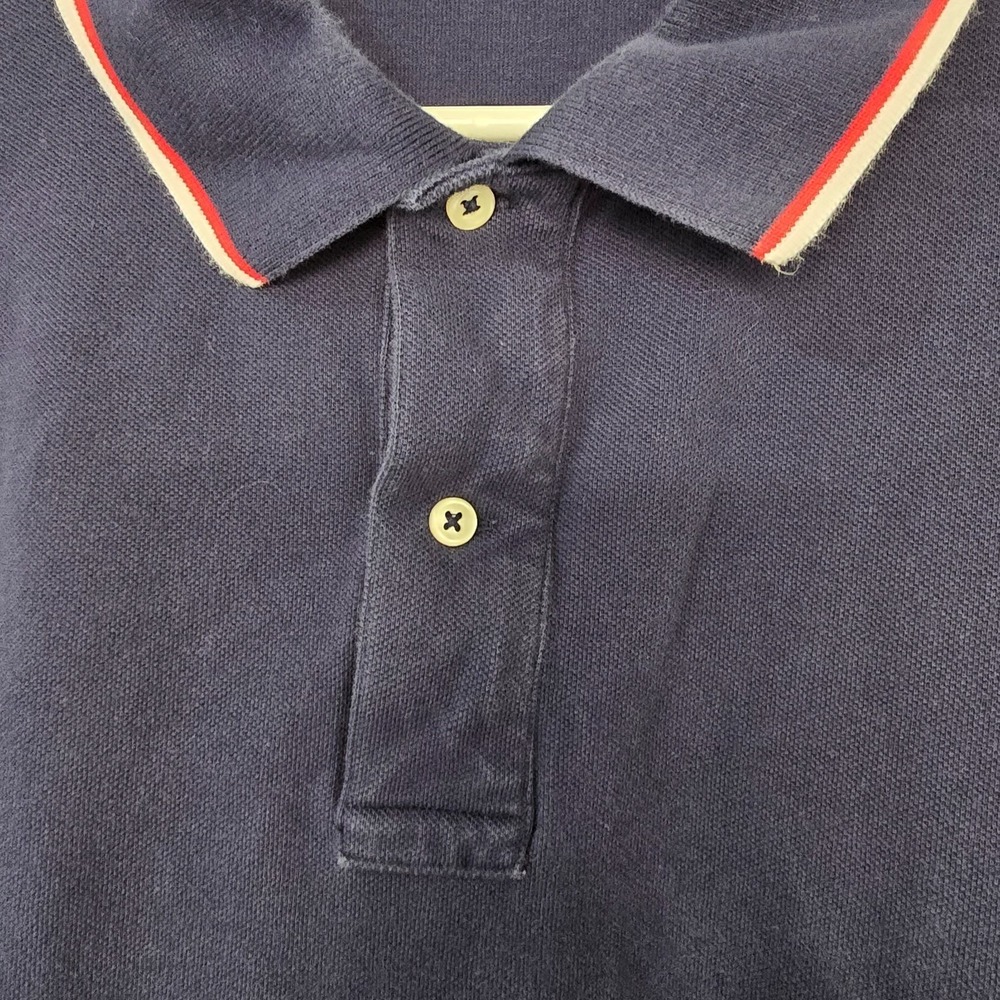 Polo Ralph Lauren Men's 100% Cotton Navy 2 Button Short Sleeve Polo Shirt Sz 4XB - Picture 3 of 7